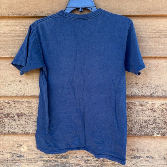 Element 92 Made to Endure Y2K Logo Graphic Navy Blue  Classic Skater Tee Shirt S - Picture 3 of 9